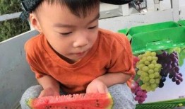 蹲着吃瓜的图片,品味生活小确幸